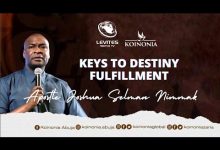 Keys To Destiny Fulfillment by Apostle Joshua Selman