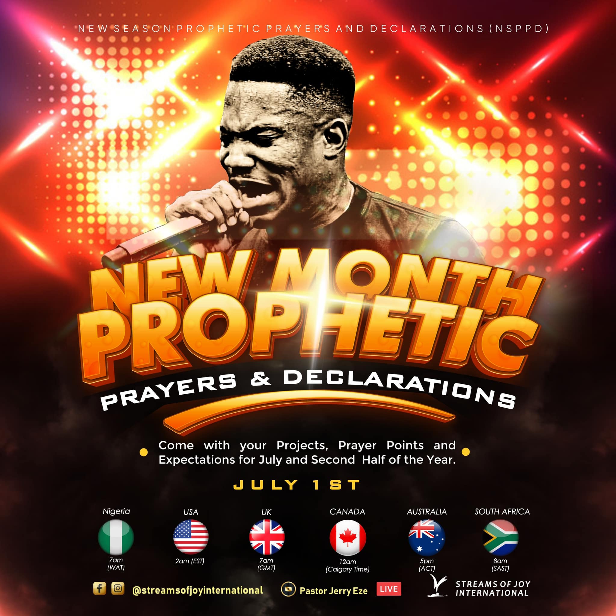 [NSPPD LIVE 1st July 2022] New Season PROPHETIC Prayer & Declaration