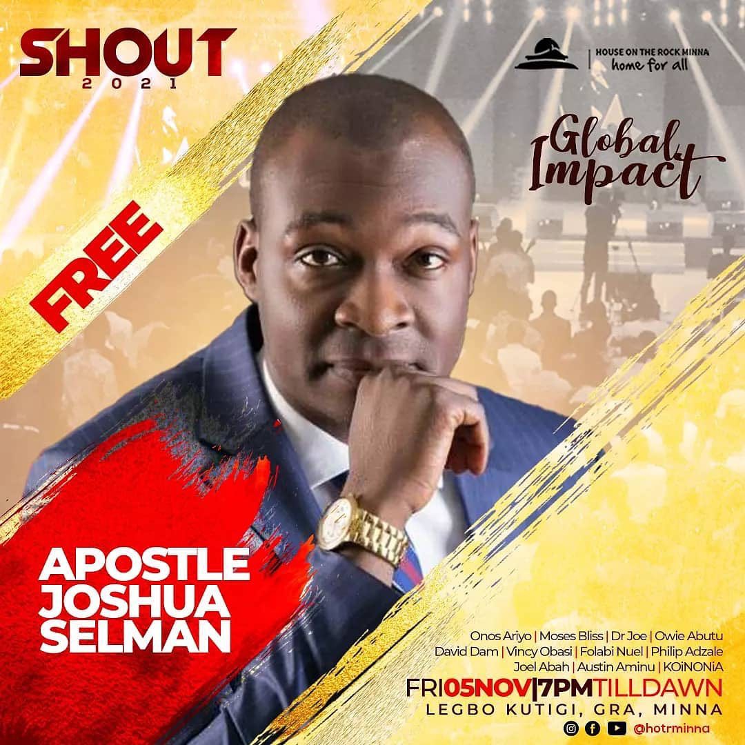 Download Message: Shout Minna With Apostle Joshua Selman