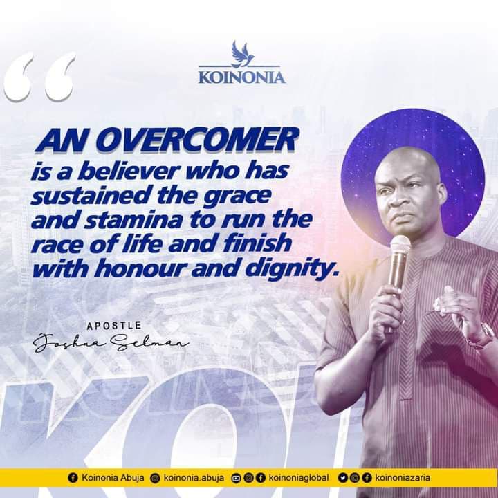 Download: He That Overcometh By Apostle Joshua Selman Koinonia Abuja